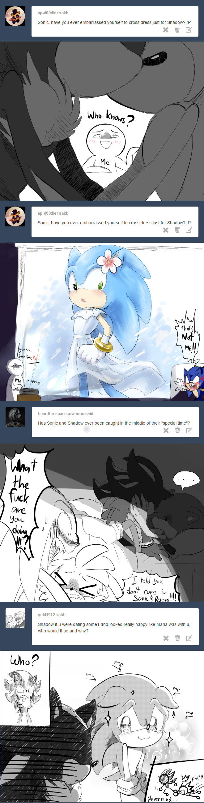 How to ship Sonic and Shadow + by ClassicMariposAzul on DeviantArt