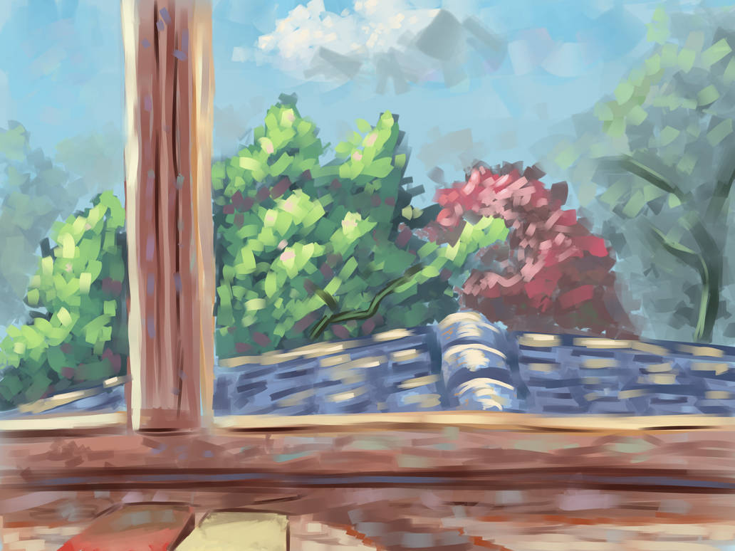 Window View Sketch by TollesToertchen on DeviantArt