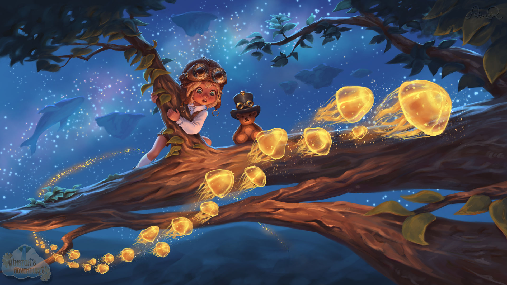 Sharing Magic - Winston's Adventures