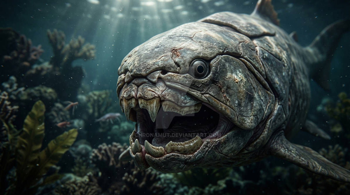 (THE CHRONAVERSE) (8 Imgs) Prehistoric Fish