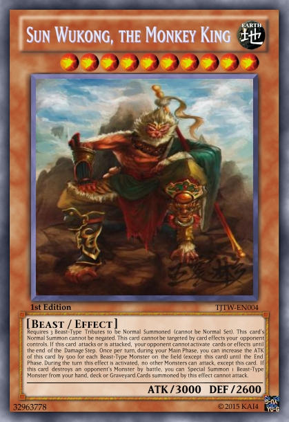 yugioh monkey cards Yu-Gi-Oh! - Acrobat (DCR-003) - Dark Crisis - 1st Edition All cards will be carefully packed for safe transit Sun Wukong, the Monkey King
