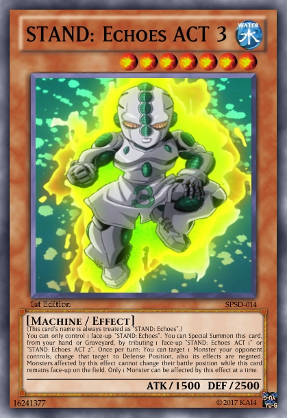 Stand Echoes Act 3 By Kai4 On Deviantart