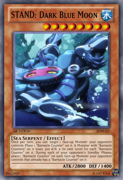 pics Dark Blue Moon Stand User stand dark blue moon by kai4 on deviantart
