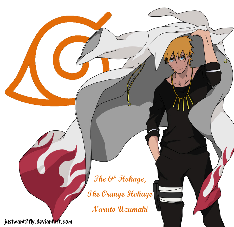 Naruto Uzumaki Hokage by rOkkX on deviantART