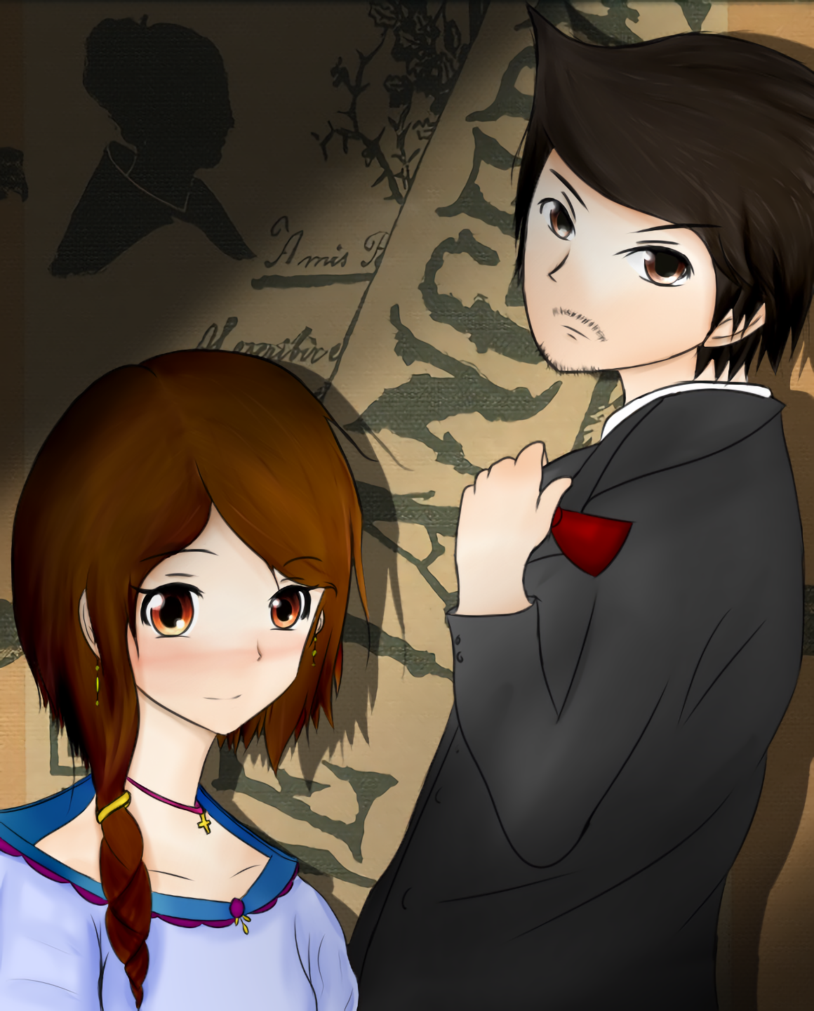 Noli Me Tangere: Maria Clara and Crisostomo Ibarra by justsomeuserhere ...