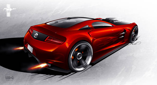 Ford Mustang concept - rear