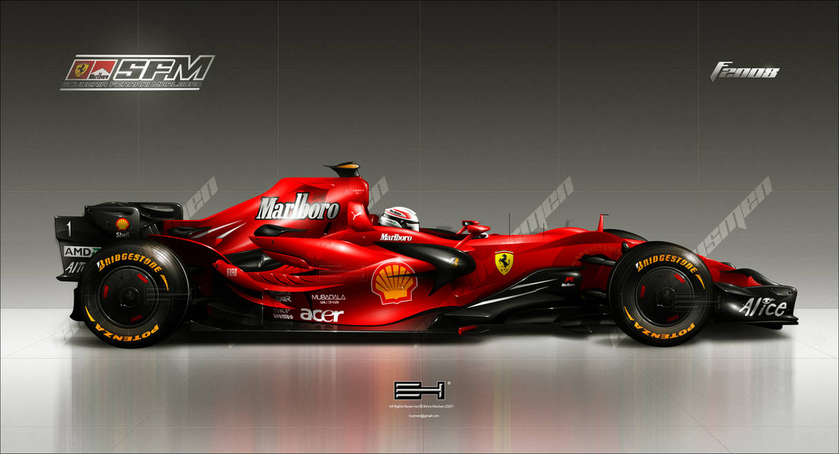 Ferrari F2008 by emrEHusmen