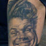 Chris Farley - healed tattoo