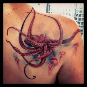 Octopus tattoo