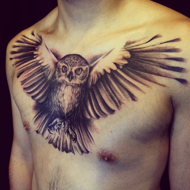 Owl chest piece