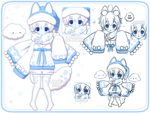 Snowflake Snowfox Adopt [CLOSED]