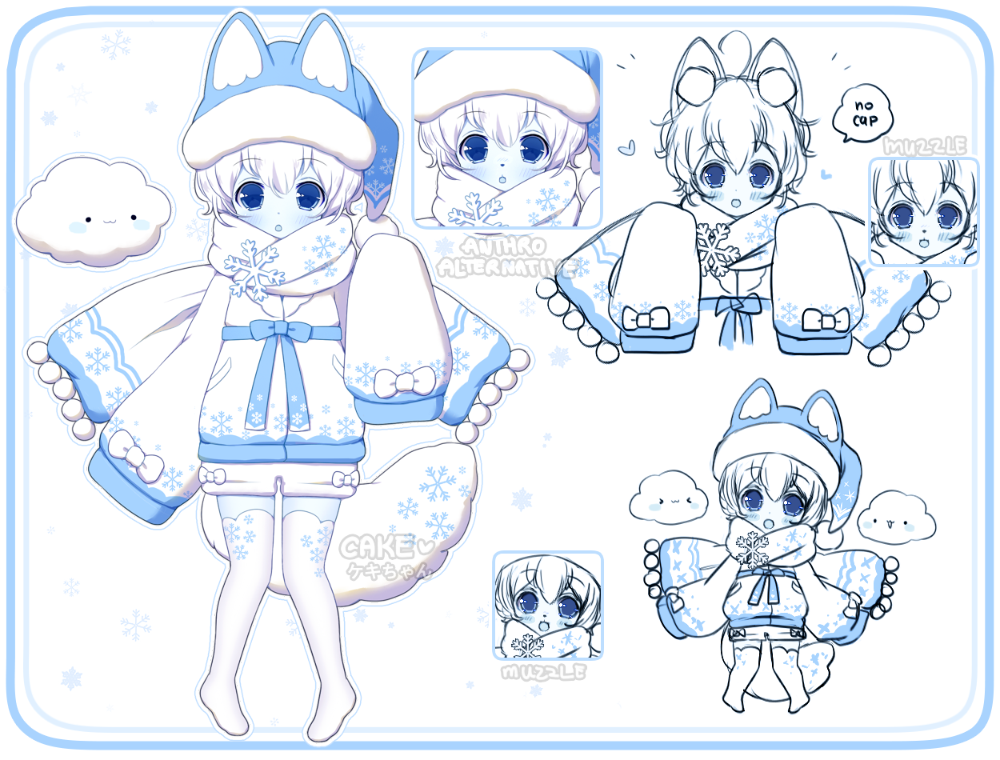 Snowflake Snowfox Adopt [CLOSED]