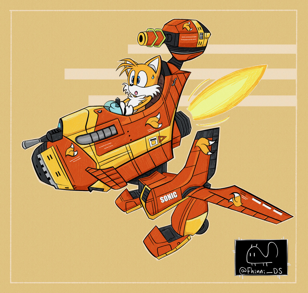 Tails Battle Position Tails' Battle Costume by Fhinni on DeviantArt