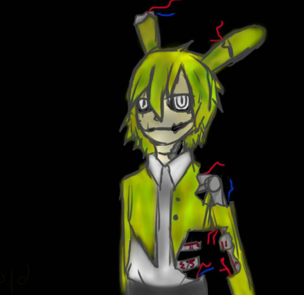 Springtrap Human my version of human!springtrap by Harazumi on DeviantArt