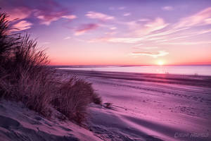 Movements at the Beach (Longtime Exposure) by CarinaNeufeld