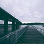 The Baldwin Bridge and fishing pier.