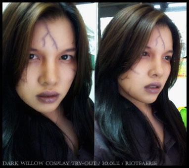 Dark Willow Make Up Trial 01