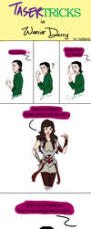 Loki x Darcy - Warrior Darcy by riotfaerie