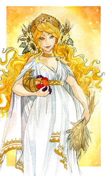 - Demeter - Greek  Goddess of Harvest  -