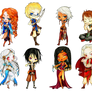 - COMMISSION - Chibi Set 3 -