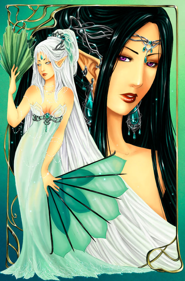 - Niluviel X Nelyaeth - Ladies of Lyorei - by ooneithoo