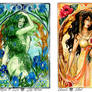 - COMMISSION - Art Nouveau - Spring and Summer