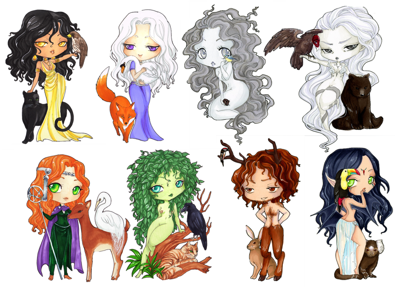 Haystack Chibi - COMMISSION - Chibi set 14 by ooneithoo on DeviantArt