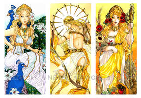 - Agape - Greek Gods Art Nouveau VI -