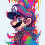 Paint Drip Mario