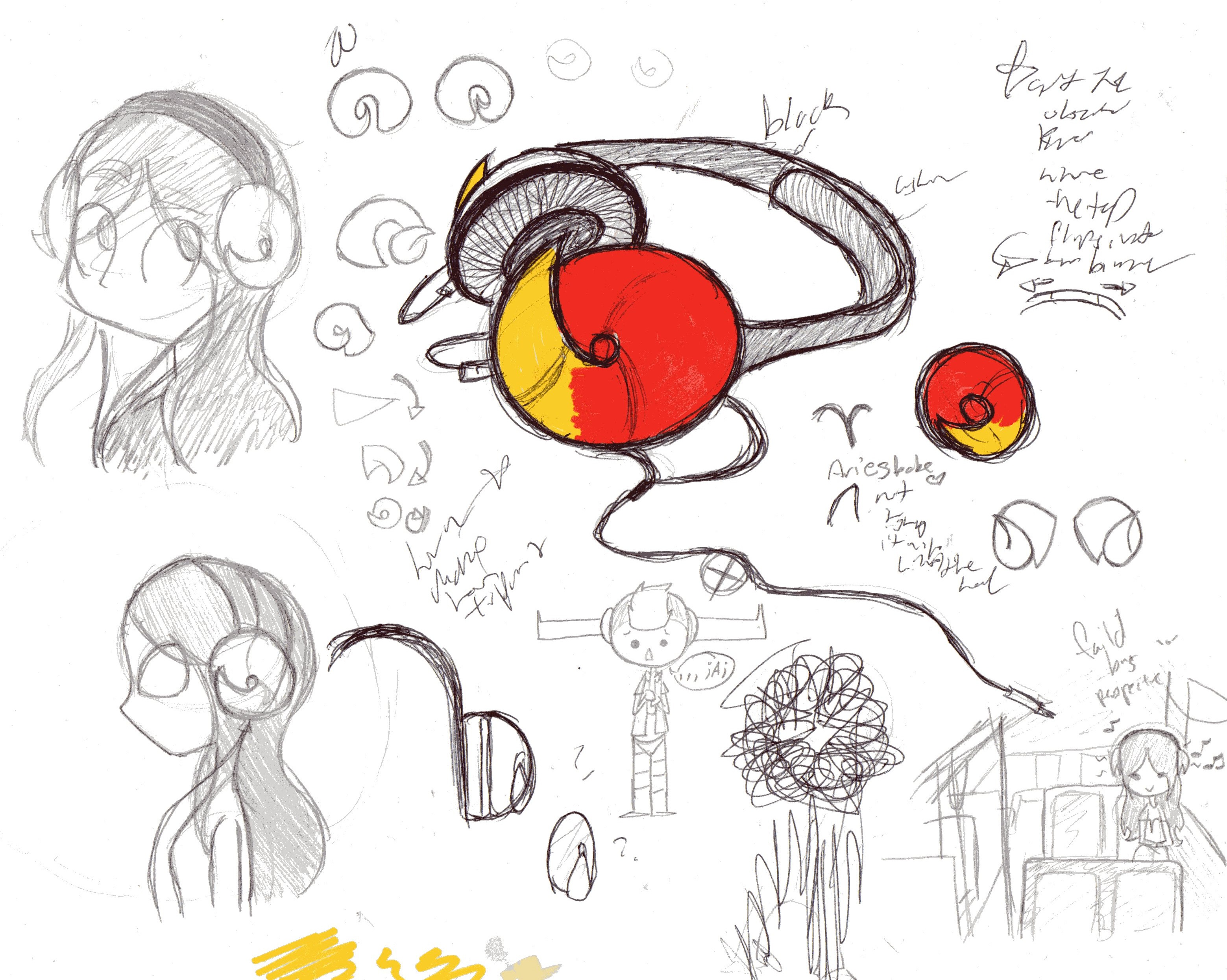 Aradia headphornes