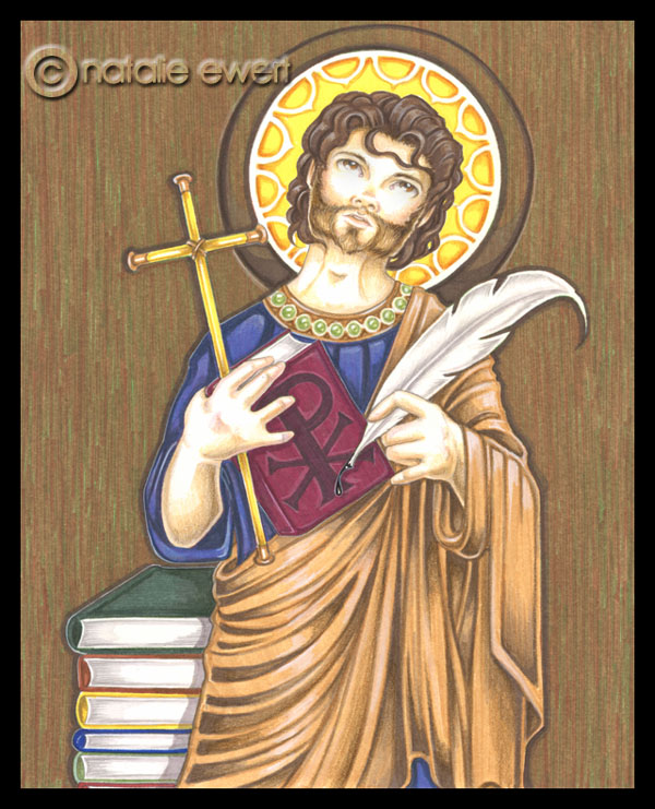 St Justin Martyr Icon