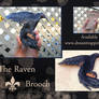 The Raven Brooch SOLD