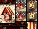 Victorian Circus Birdhouse 2 by natamon