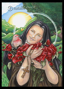 Laughing Saint Therese (version 2)