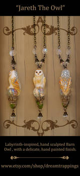 Jareth The Owl Necklace