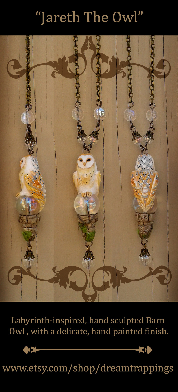 Jareth The Owl Necklace