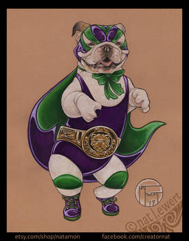 Luchadora Bulldog