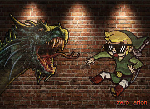 link painted wall - wallpaper