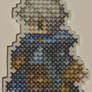 Fire Emblem Awakening: Robin cross stitch