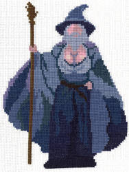 Gandalf Big Naturals cross stitch