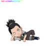 Shikamaru Chibi Colored