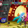 Hatsune Miku showing her fighting prowess