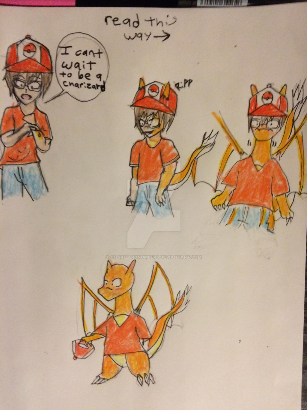 My tf into charizard by charizardnumber6 on DeviantArt
