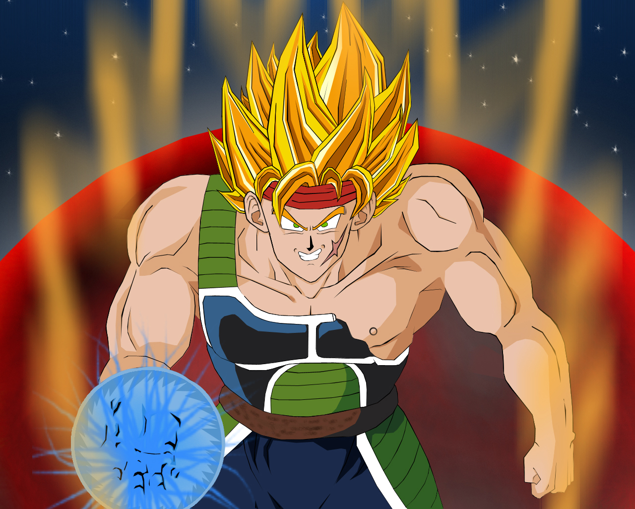 Bardock Super Sayan 1- Dragon Ball Super (What If) by RMRLR2020 on  DeviantArt