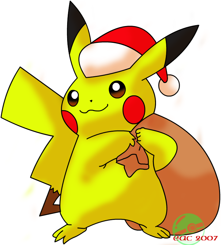 Santa pikachu outlet