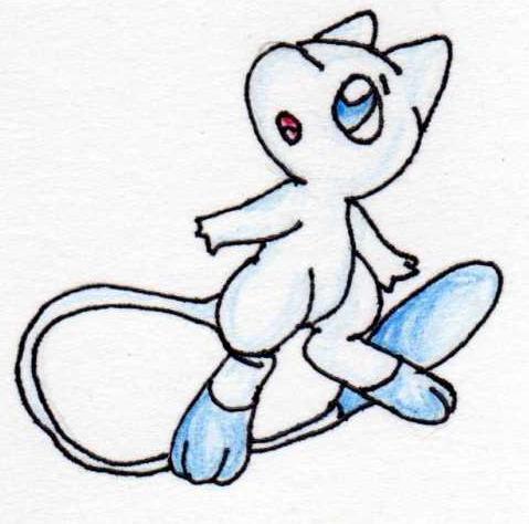 Legendary Pokemon-Shiny Mew by rosa-pegasus on DeviantArt