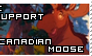 Canadian Moose Support Stamp