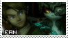 Link and Midna Stamp