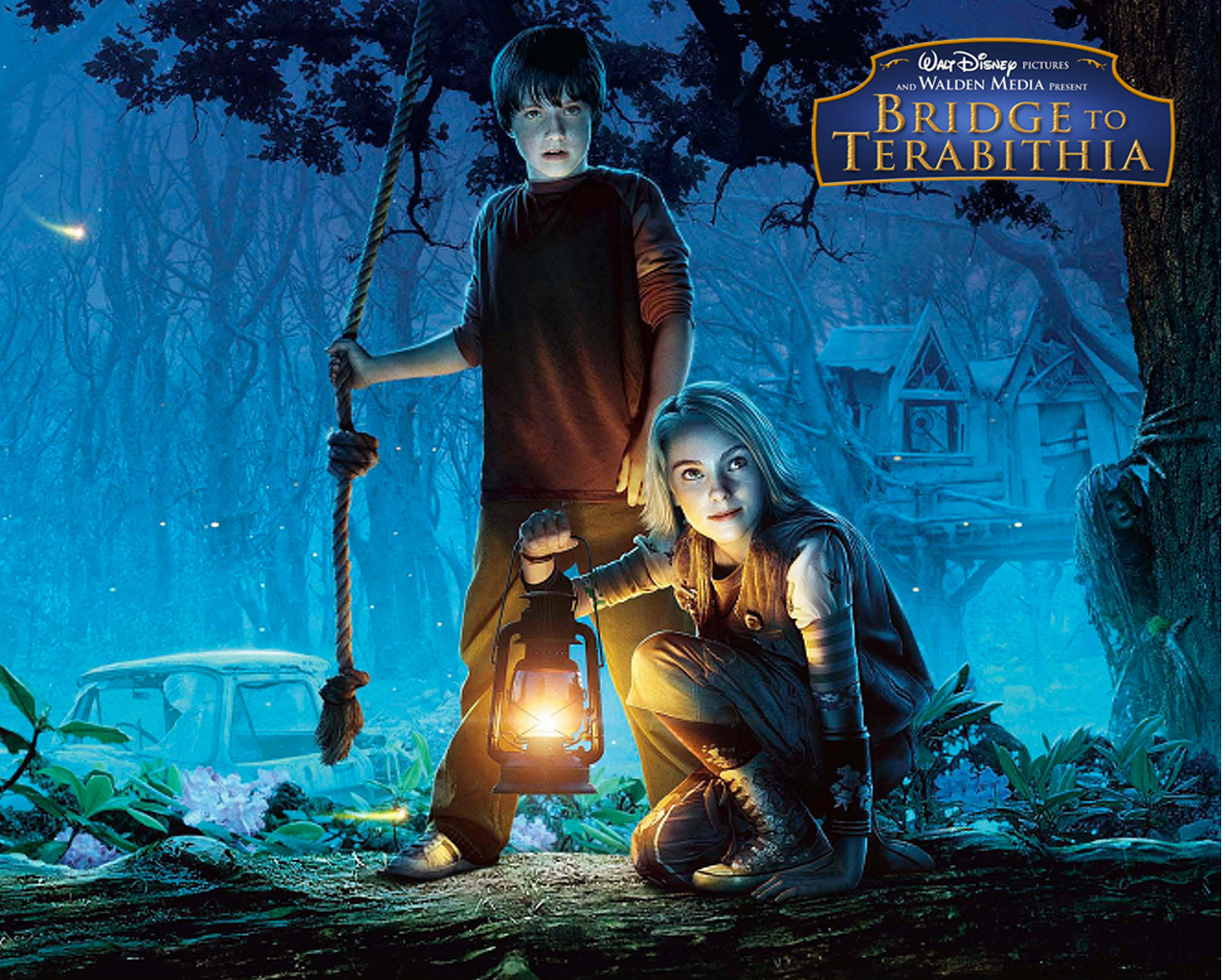 Wallpaper Bridge to Terabithia