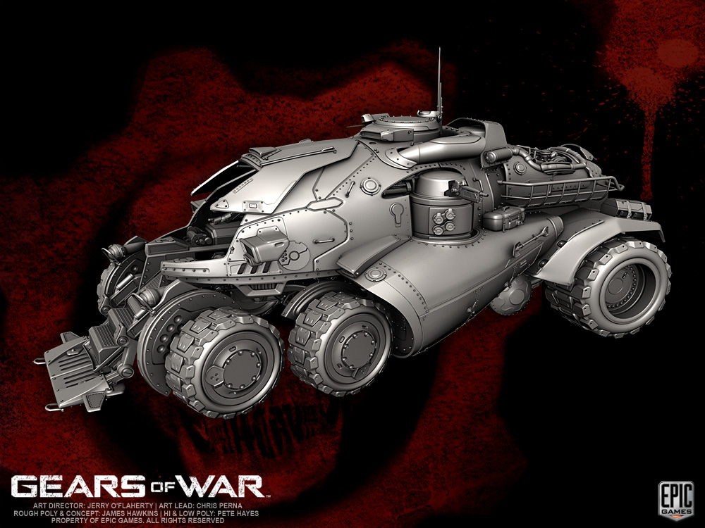 Deviantart Apc Gears of War APC by YemYam on DeviantArt